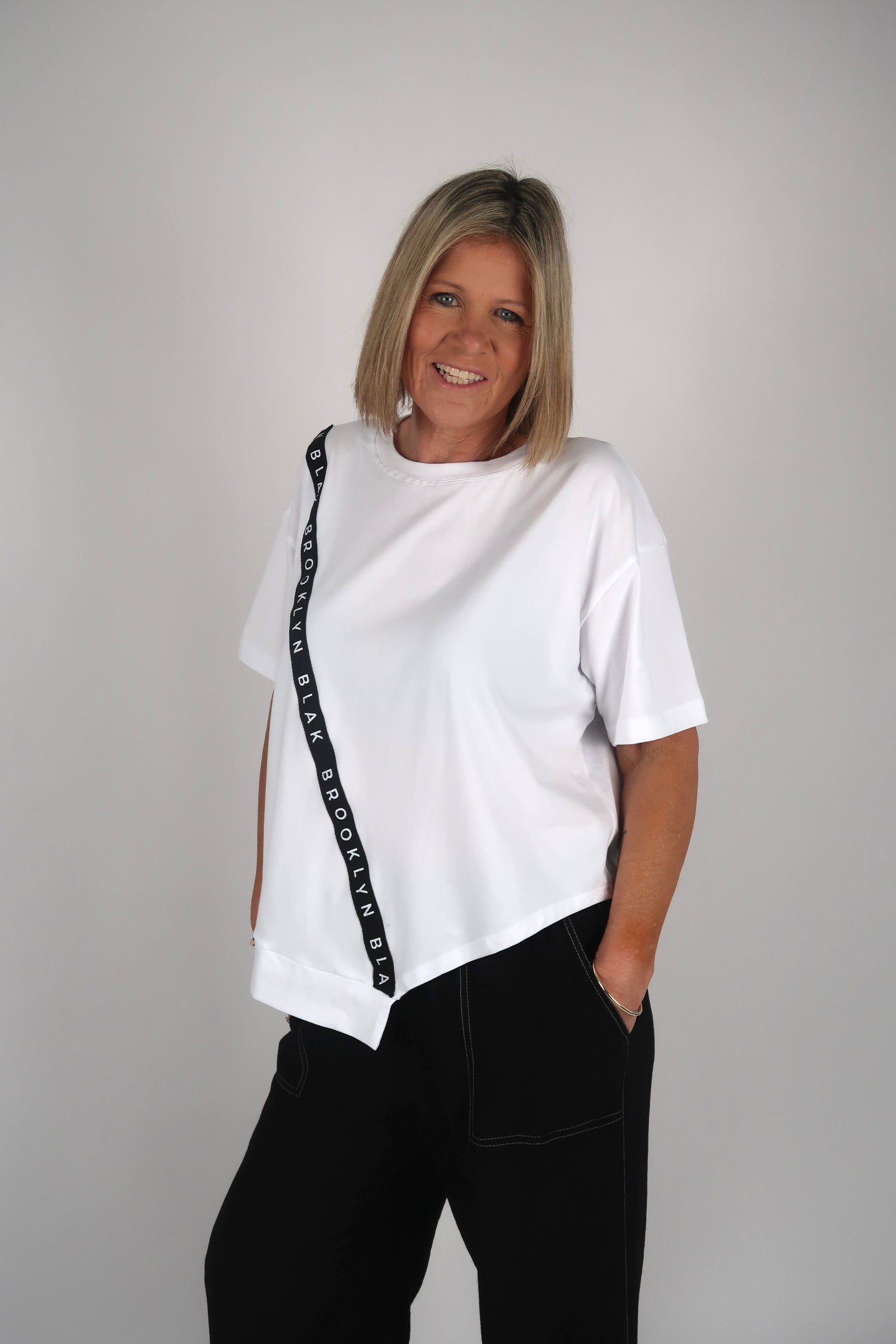 BRANDED WYOMING TEE WHITE