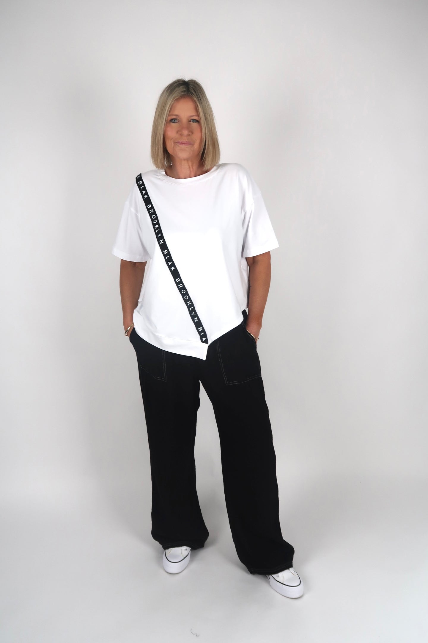 BRANDED WYOMING TEE WHITE