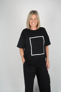 OVERSIZED TEE BLACK