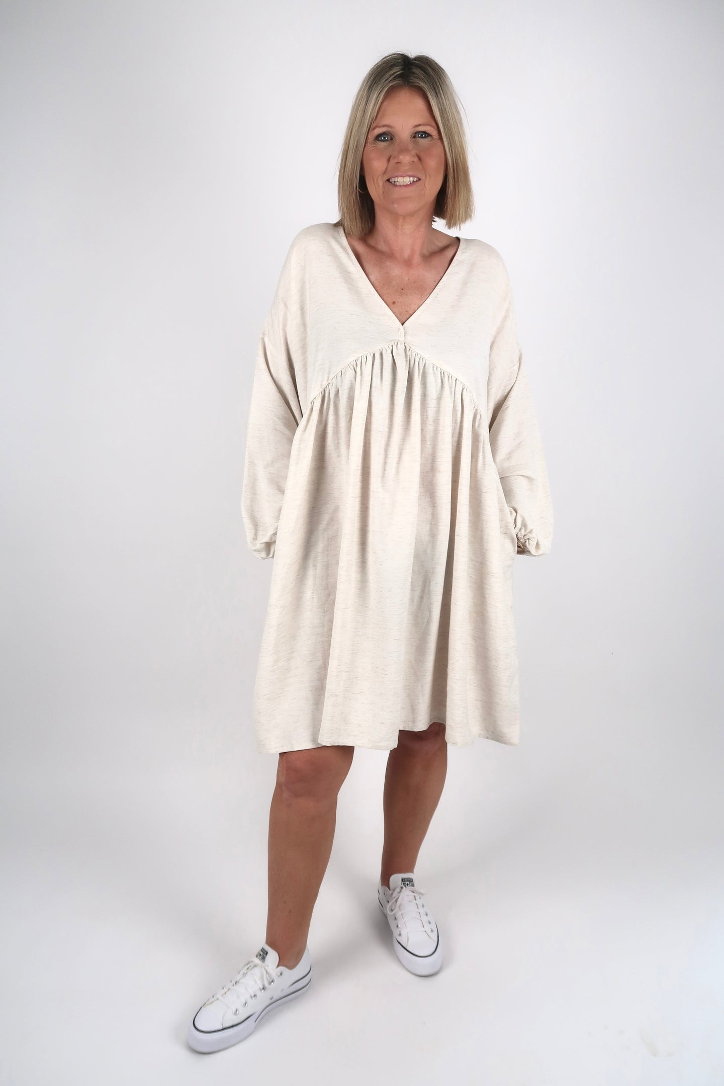 VIRGINIA DRESS NATURAL