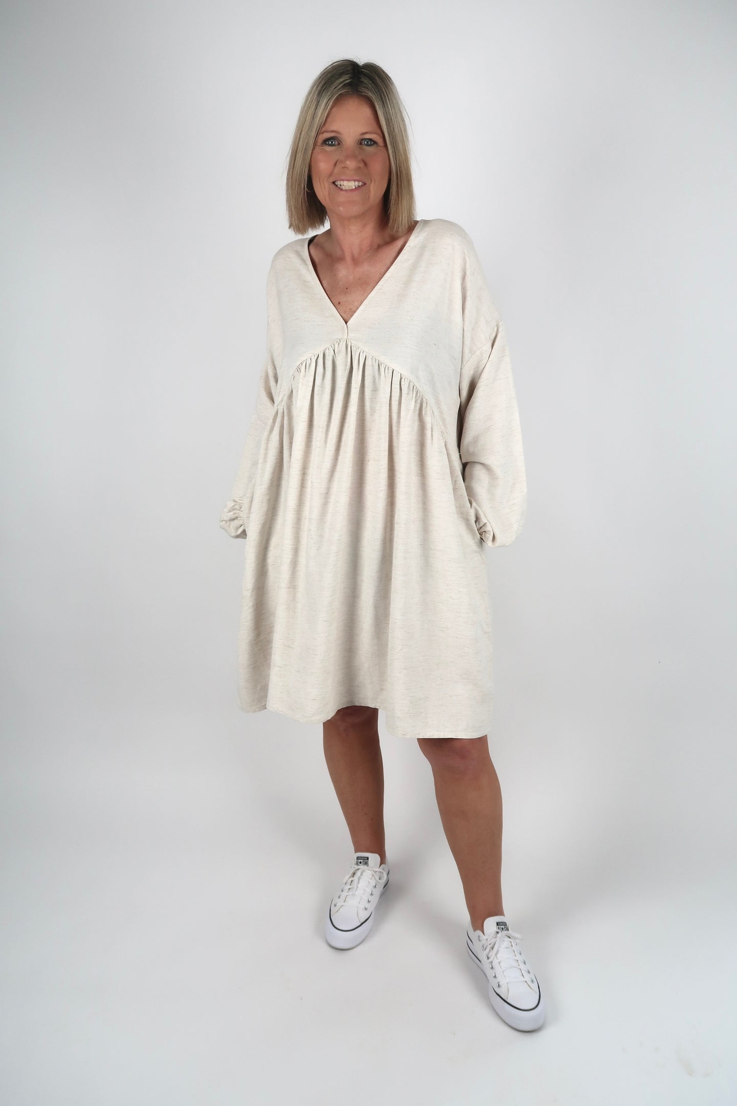VIRGINIA DRESS NATURAL