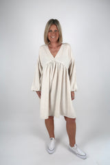 VIRGINIA DRESS NATURAL