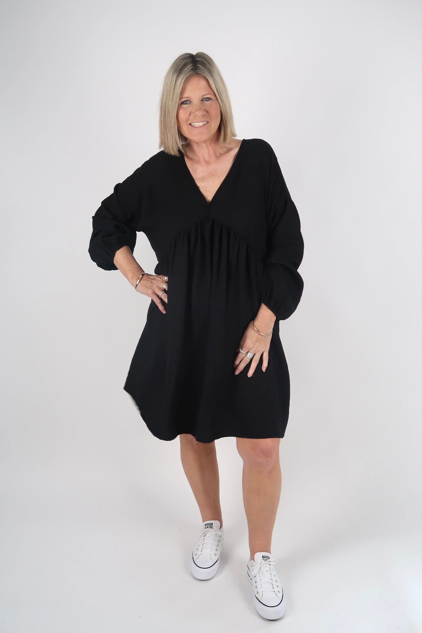 VIRGINIA DRESS BLACK