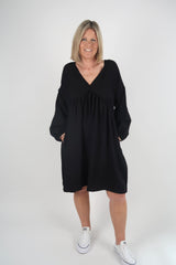 VIRGINIA DRESS BLACK