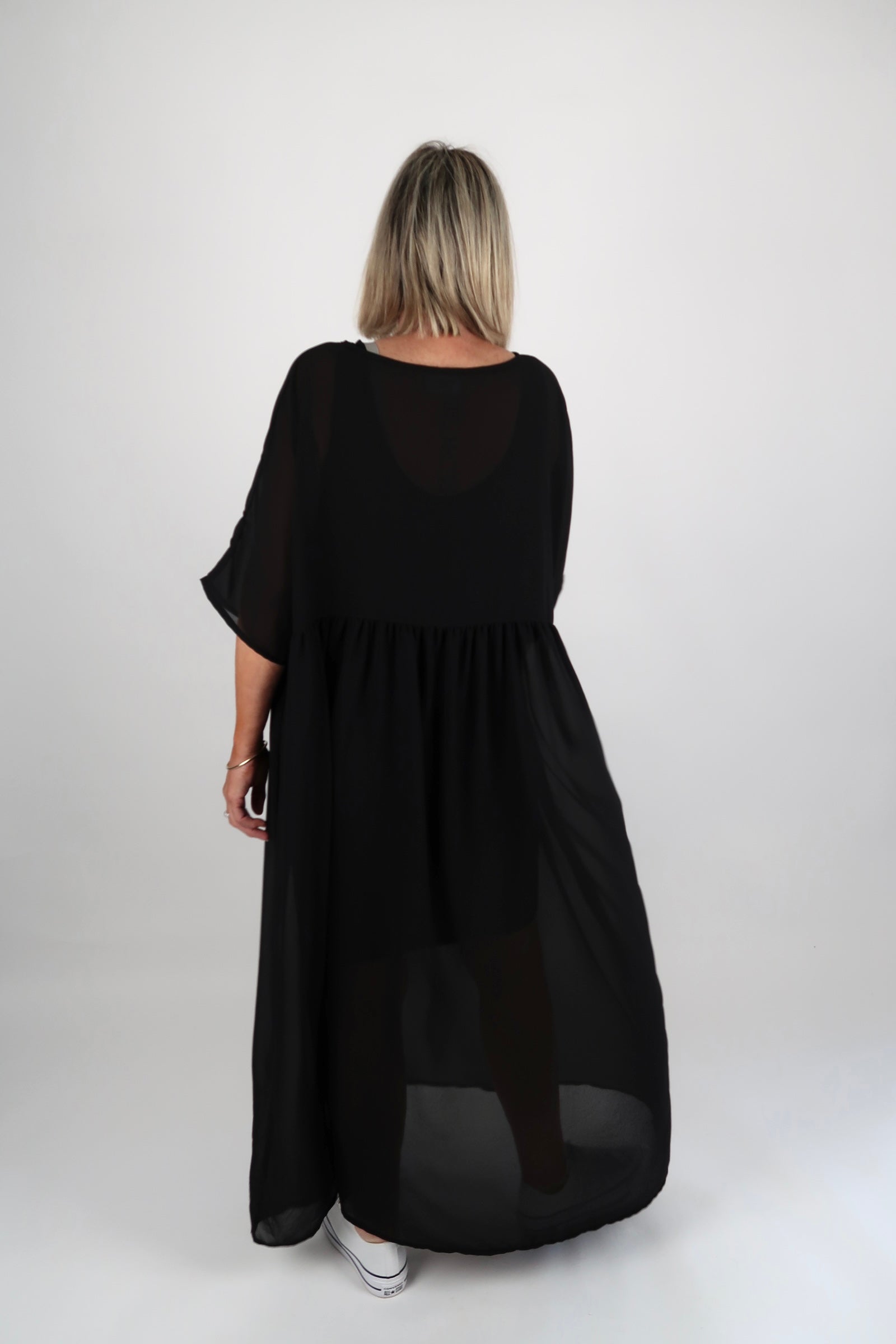 CHIFFON MAXI DRESS
