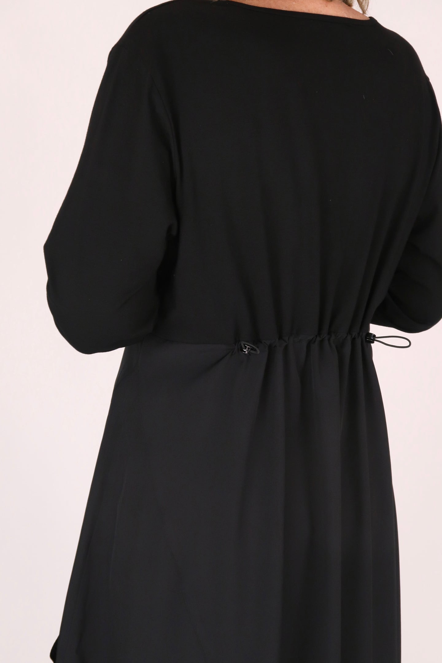 RHODE DRESS LONG SLEEVE - BLACK