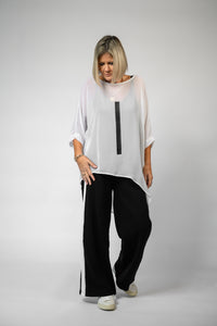 LEAH TOP WHITE - Brooklyn Blak