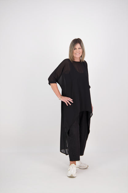 CHIFFON LEANNE TUNIC