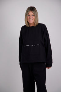 BRANDED MACHA SWEAT