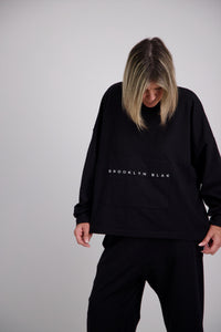 BRANDED MACHA SWEAT