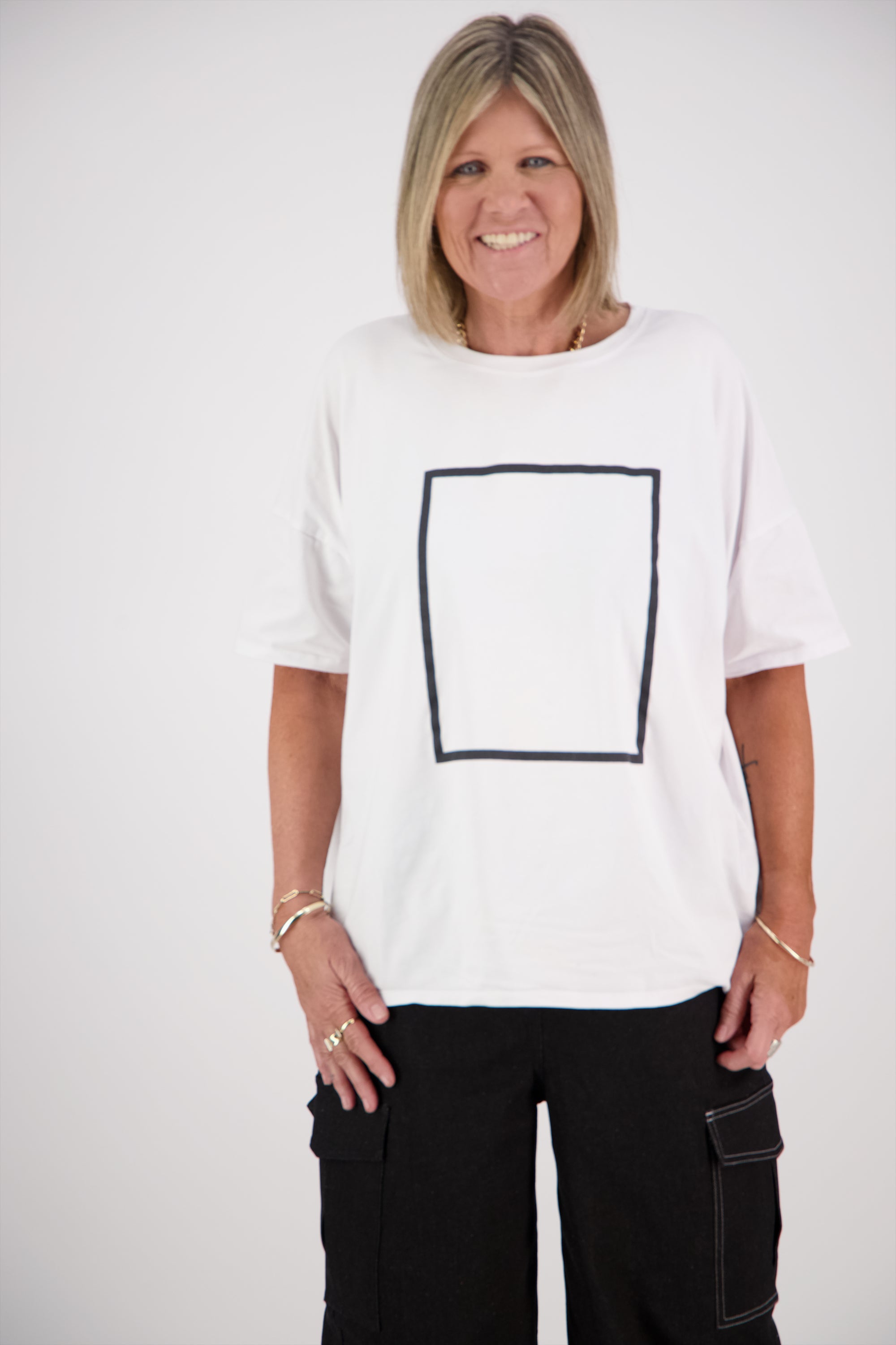 OVERSIZED TEE WHITE