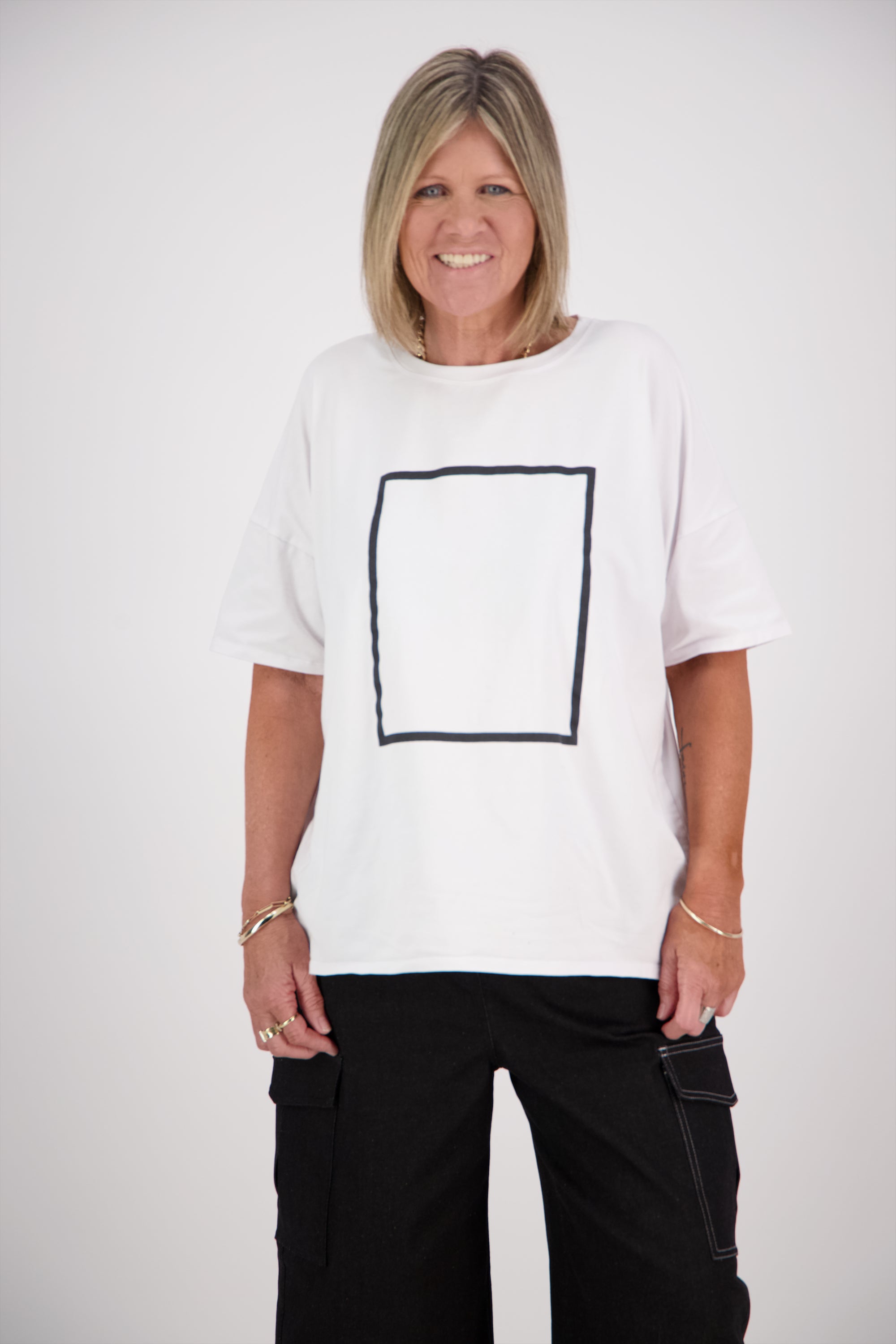 OVERSIZED TEE WHITE