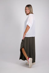 RHODE SKIRT KHAKI