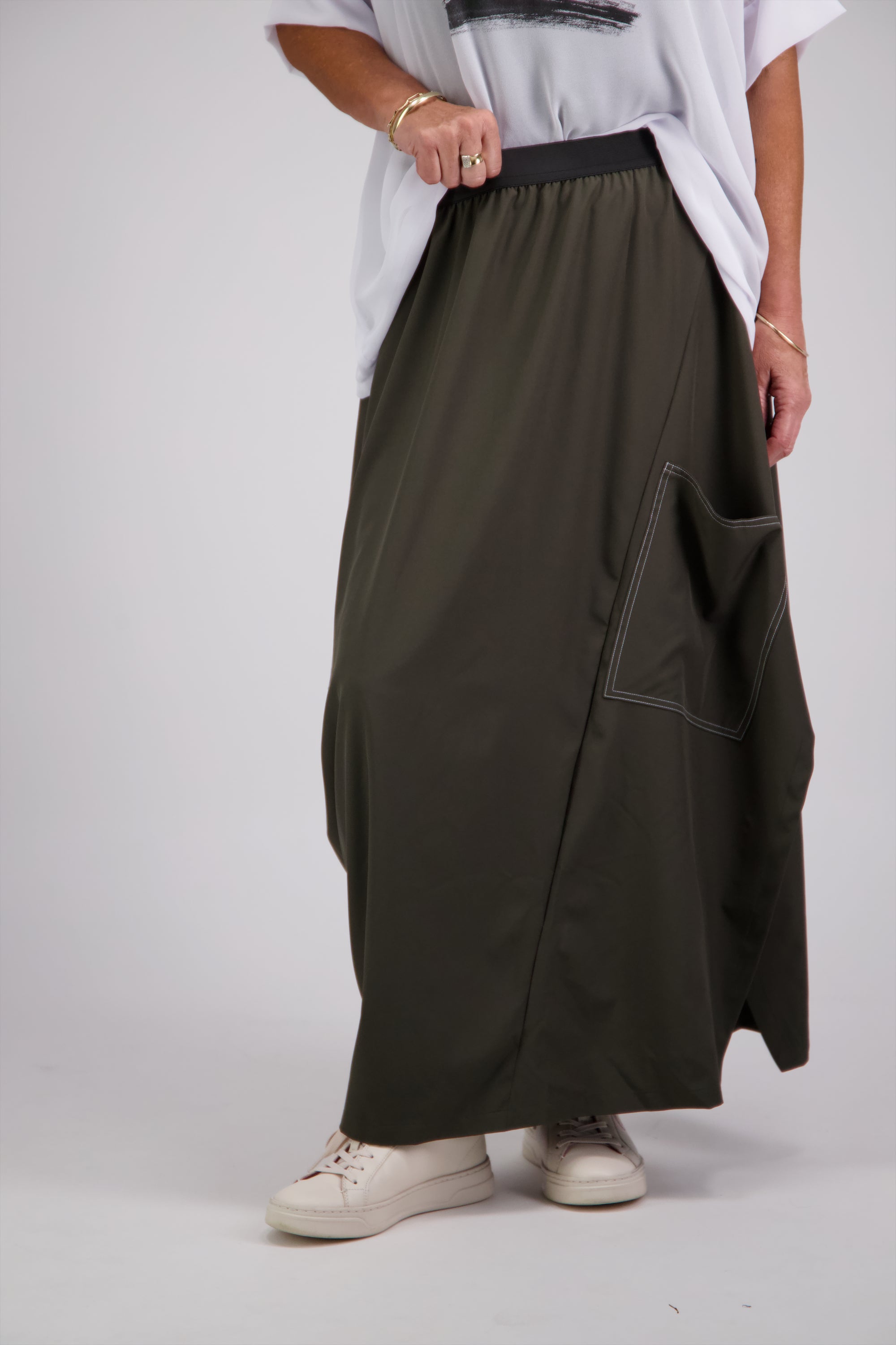 RHODE SKIRT KHAKI