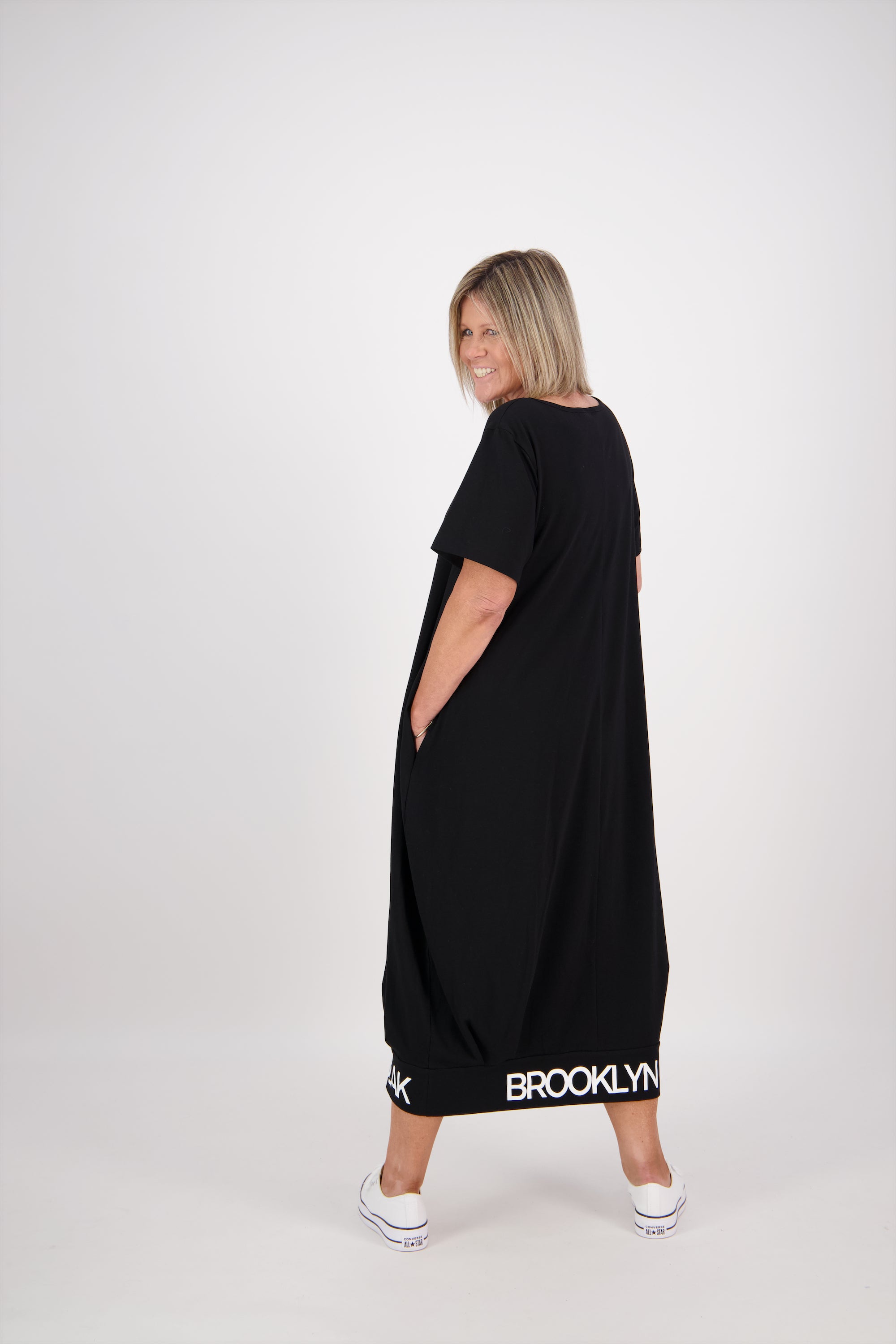 BANDED DRESS – Brooklyn Blak