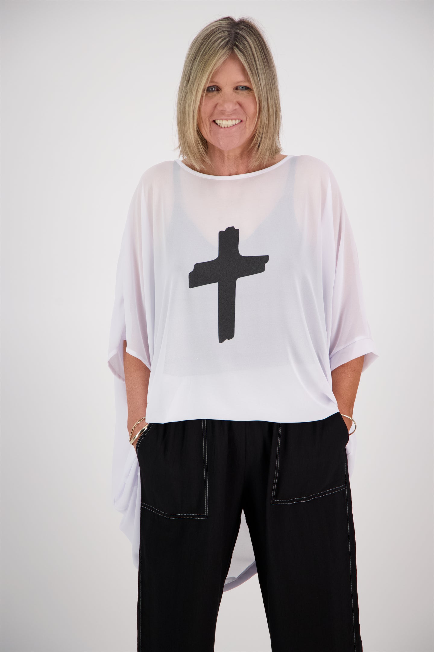 SOUL TOP WHITE CROSS