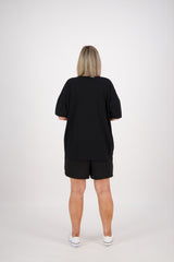 OVERSIZED TEE BLACK