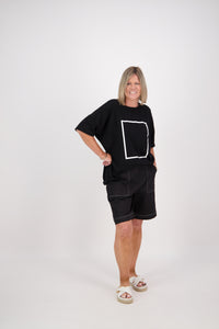 OVERSIZED TEE BLACK