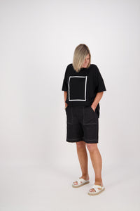 OVERSIZED TEE BLACK