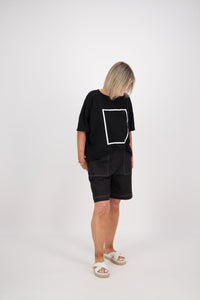 OVERSIZED TEE BLACK