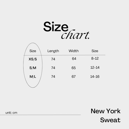 NEW YORK SWEAT