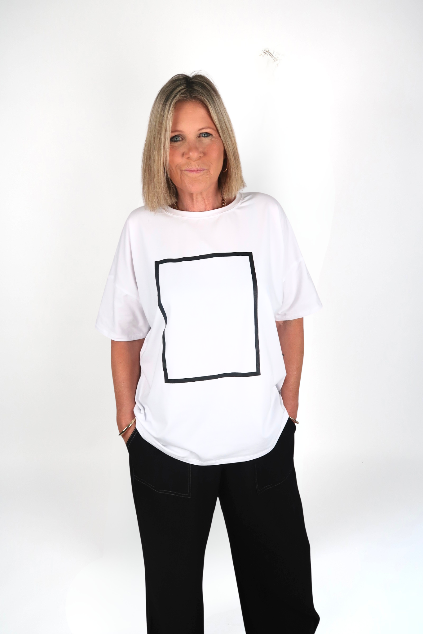 OVERSIZED TEE WHITE