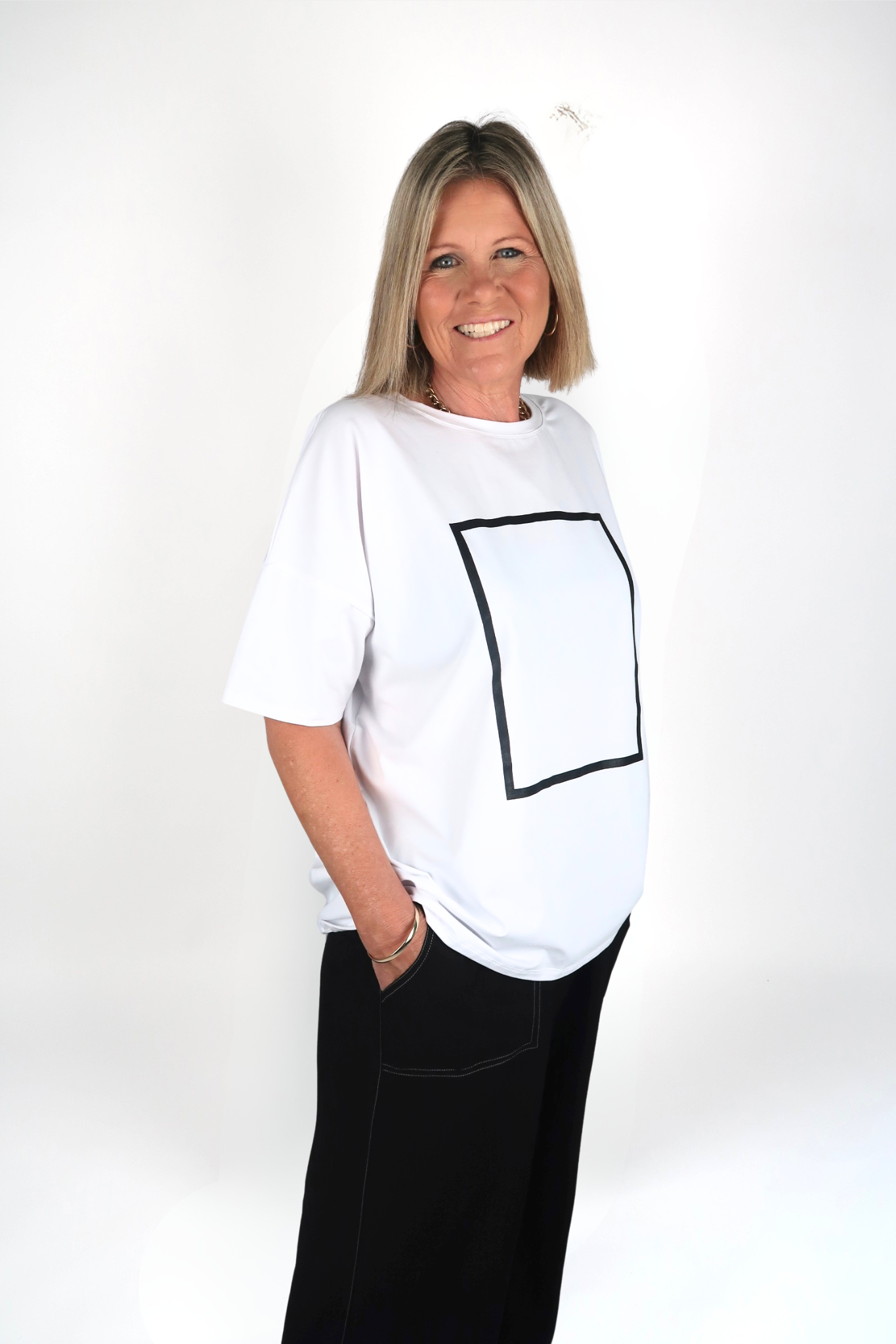 OVERSIZED TEE WHITE