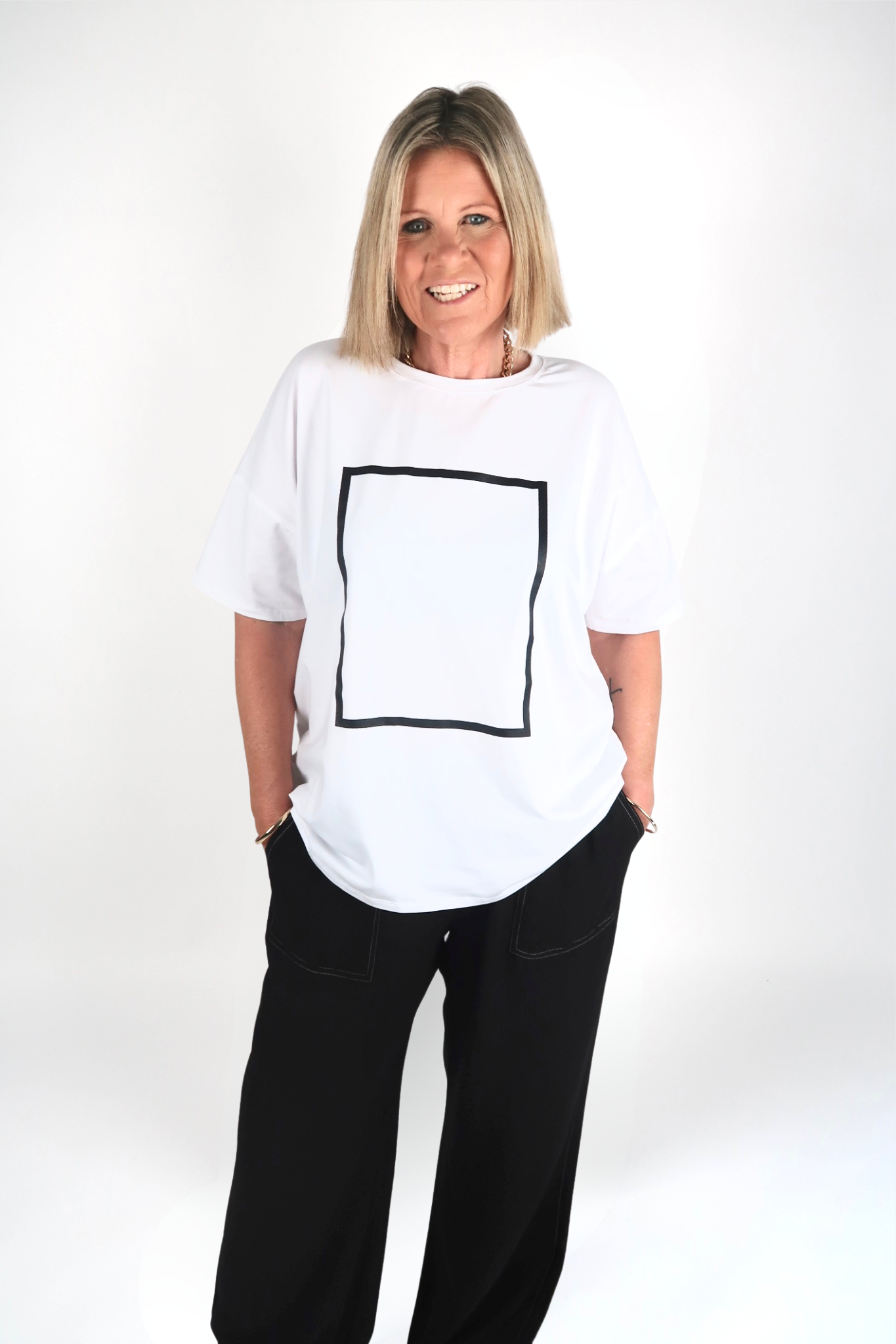 OVERSIZED TEE WHITE