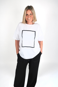 OVERSIZED TEE WHITE